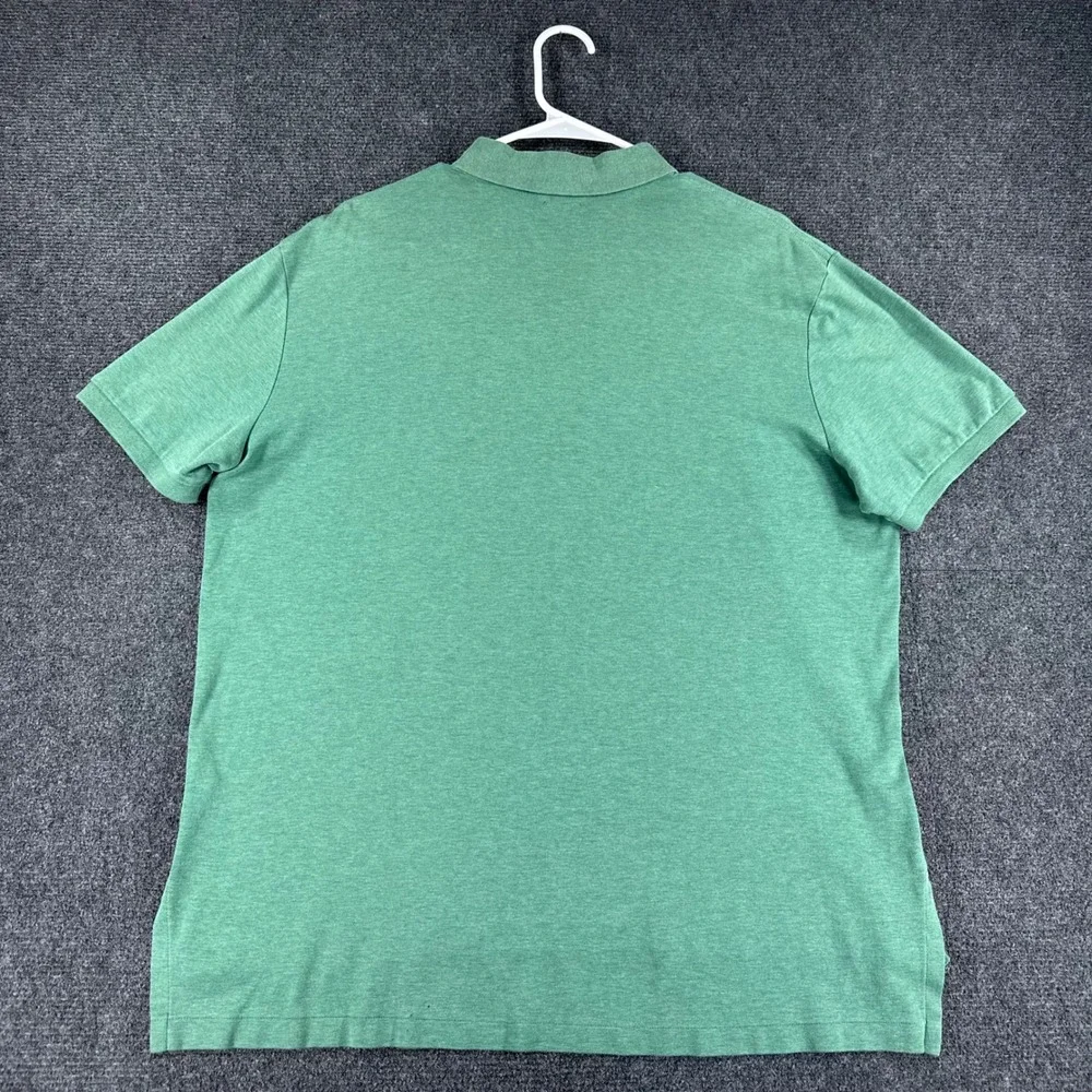 Polo Ralph Lauren Polo Shirt Mens XL Extra Large Green Pima Soft Touch Cotton